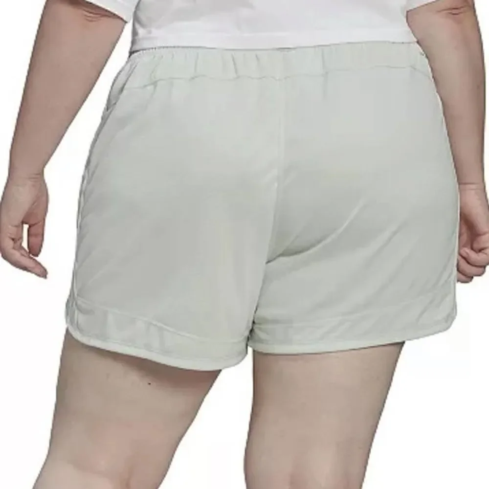 Adidas Plus Size Pacer 3-Stripe Shorts-3XL‎